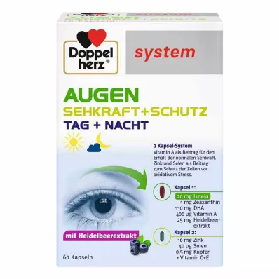 DOPPELHERZ Eyesight+Protection rendszer kapszula, 60 kapszula