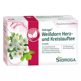 SIDROGA Galagonya szív- és keringési tea szűrőcsomag, 20X1.5 g
