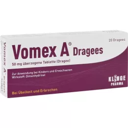 VOMEX A Bevont tabletta 50 mg, 20 db