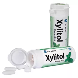 MIRADENT Xilit rágógumi Spearmint, 30 db