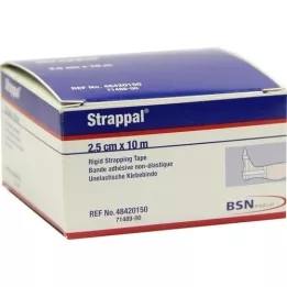 STRAPPAL Szalagos kötszer 2,5 cmx10 m, 1 db