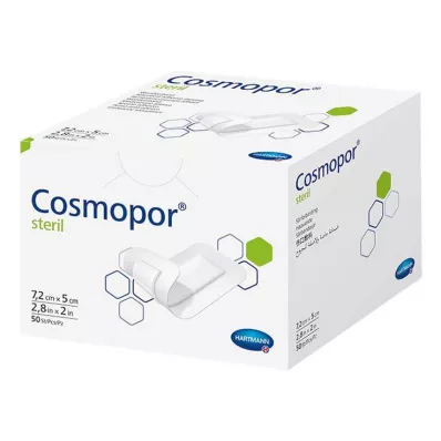 COSMOPOR steril sebkötszer 5x7,2 cm, 50 db