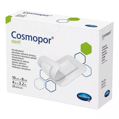 COSMOPOR steril sebkötszer 8x10 cm, 25 db