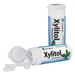 MIRADENT Xilit rágógumi menta, 30 db