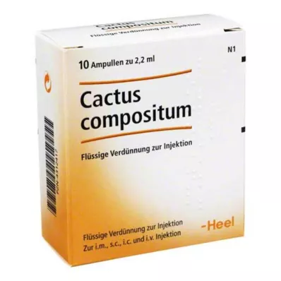 Cactus Compositum ampullák, 10 db