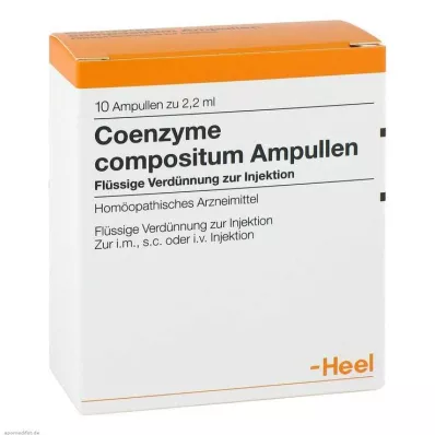 COENZYME COMPOSITUM Ampullák, 10 db