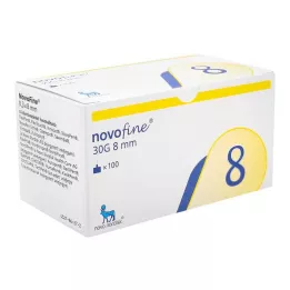 NOVOFINE 8 db 0,30x8 mm-es kanül, 100 db