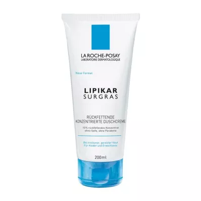 La Roche-Posay Lipikar Surgras tusfürdő, 200 ml
