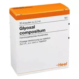 GLYOXAL compositum ampullák, 10 db