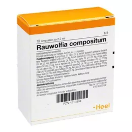 RAUWOLFIA COMPOSITUM Ampullák, 10 db