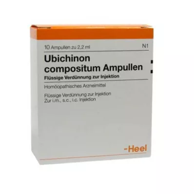 UBICHINON komp. ampullák, 10 db