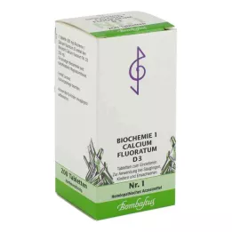 BIOCHEMIE 1 Calcium fluoratum D 3 tabletta, 200 db