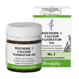 BIOCHEMIE 1 Calcium fluoratum D 6 tabletta, 80 db
