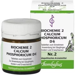 BIOCHEMIE 2 Calcium phosphoricum D 6 tabletta, 80 db