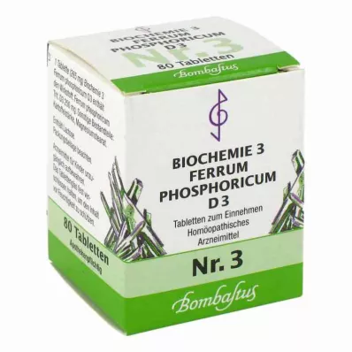 Biochemistry 3 Ferrum phosphoricum D3 tabletta (80 db)