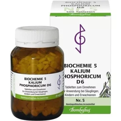 BIOCHEMIE 5 Kalium phosphoricum D 6 tabletta, 500 db