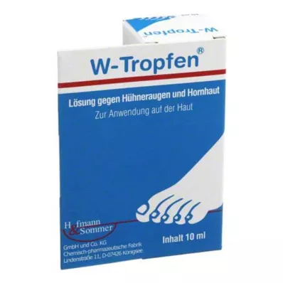 W-TROPFEN Kukorica+kukorica elleni oldat, 10 ml