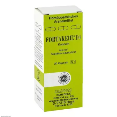 FORTAKEHL D 4 kapszula, 20 kapszula