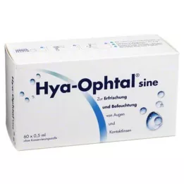 HYA-OPHTAL sine szemcsepp, 60X0,5 ml