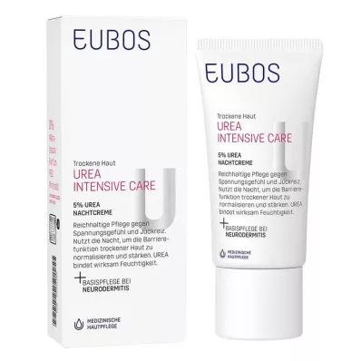EUBOS TROCKENE Skin Urea 5%-os éjszakai krém, 50 ml