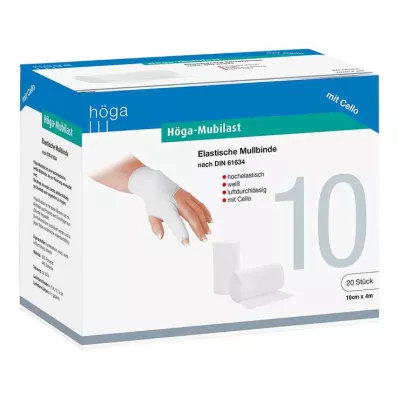 HÖGA-MUBILAST Rögzítő kötés 10 cmx4 w.cellofán, 1 db HÖGA-MUBILAST Rögzítő kötés 10 cmx4 w.cellofán, 1 db