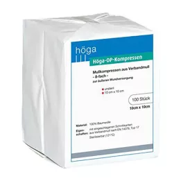 HÖGA-KOMPRESSEN OP 10x10 cm nem steril 8x, 100 db