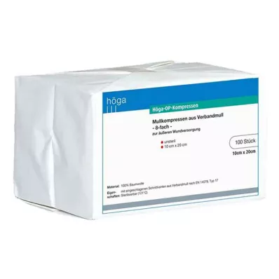 HÖGA-KOMPRESSEN OP 10x20 cm nem steril 8x, 100 db