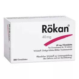 RÖKAN 40 mg filmtabletta, 200 db