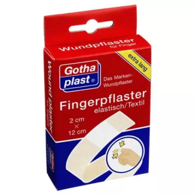 GOTHAPLAST Ujjkötés 2x12 cm elasztikus, 5X2 db