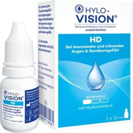 HYLO-VISION HD szemcsepp, 2X15 ml