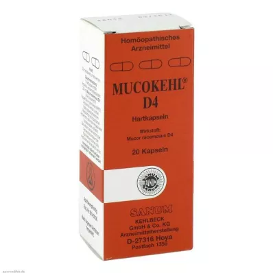 MUCOKEHL D 4 kapszula, 20 db