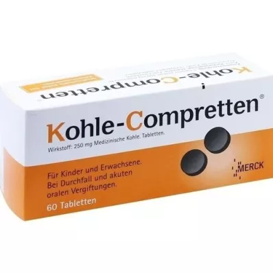 KOHLE Compretten tabletta, 60 db