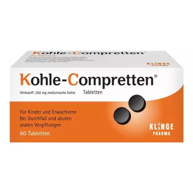 KOHLE Compretten tabletta, 60 db
