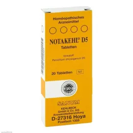 NOTAKEHL D 5 tabletta, 20 db