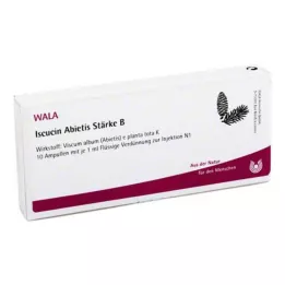 ISCUCIN abietis keményítő B ampullák, 10X1 ml