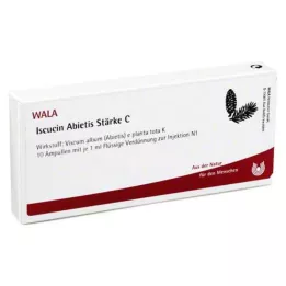 ISCUCIN abietis keményítő C ampullák, 10X1 ml