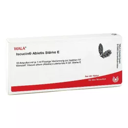 ISCUCIN abietis keményítő E ampullák, 10X1 ml
