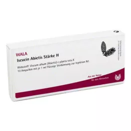 ISCUCIN abietis keményítő H ampullák, 10X1 ml