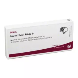 ISCUCIN mali keményítő D ampullák, 10X1 ml