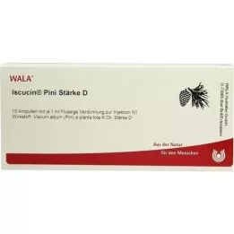 ISCUCIN pini Erősség D ampullák, 10X1 ml