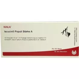 ISCUCIN populi Erősség A ampullák, 10X1 ml