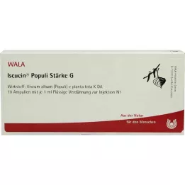 ISCUCIN populi Erős G ampullák, 10X1 ml