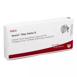ISCUCIN tiliae Erősség D Ampullák, 10X1 ml