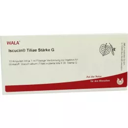 ISCUCIN tiliae Starch G ampullák, 10X1 ml