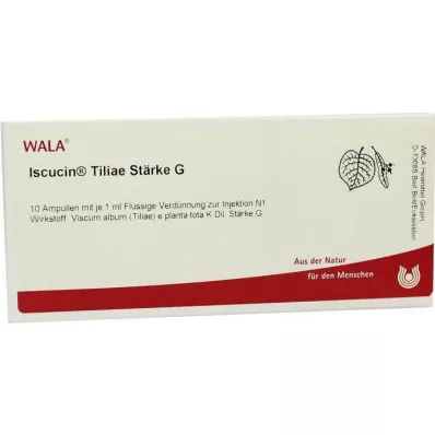 Iscucin Tiliae St.G ampullák, 10x1 ml