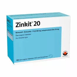 ZINKIT 20 bevont tabletta, 100 db