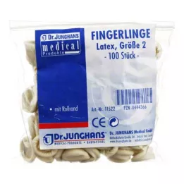 FINGERLING OP Latex 2-es méretű tekercs, 100 db