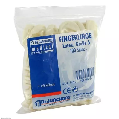 FINGERLING OP Latex 5 méretű tekercsben, 100 db