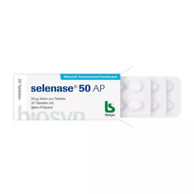 Selenase 50 AP tabletta, 20 db Selenase 50 AP tabletta, 20 db