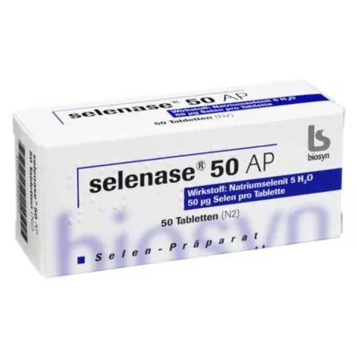 SELENASE 50 AP tabletta, 50 db